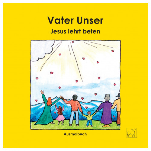 Ausmalbild: Jesus lehrt die Menge